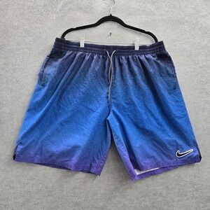 Nike Blue to Purple Ombre Swim Trunks